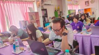 6. โครงการพัฒนาข้าราชการครู และบุคลากรทางการศึกษา สกร.อำเภอวชิรบารมี ด้าน ICT