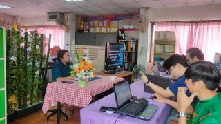 7. โครงการพัฒนาข้าราชการครู และบุคลากรทางการศึกษา สกร.อำเภอวชิรบารมี ด้าน ICT