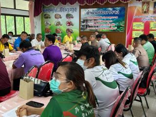 1. เข้าร่วมประชุมคณะกรรมการและคณะทำงานพัฒนาคุณภาพชีวิตระดับอำเภอ (พชอ.)